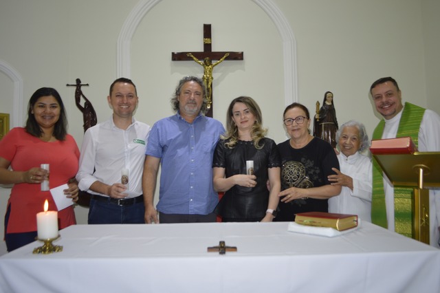 Empresários de Dourados participam da missa do projeto 'Amigo do Coração'