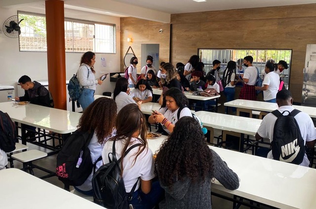 Colégio Doutor Adino Xavier, em São Gonçalo, Rio de Janeiro (foto: Arquivo pessoal)