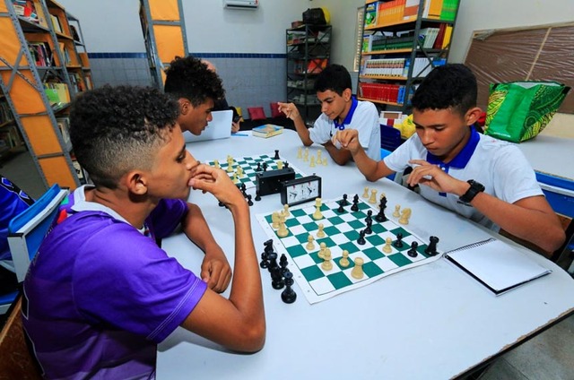Atividades esportivas e culturais são aposta para recuperar o interesse dos alunos pela escola (foto: Thiago Henrique/Governo de Alagoas)