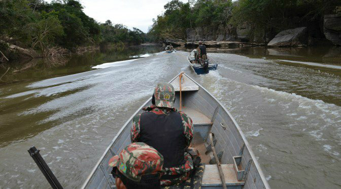Ações da PMA resultaram na apreensão de mais de 700kg de pescado em MS - Foto: Divulgação