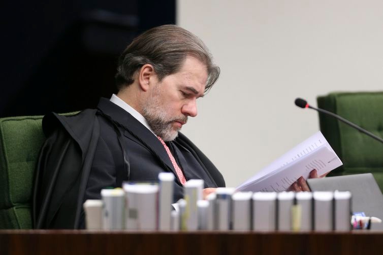 O ministro Dias Toffoli assume presidência do STF pelos próximos dois anos - Valter Campanato/Agência Brasil