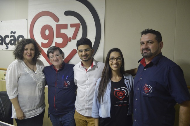 Ozair, Estanislau, Alecsander, Fabiana e Rodrigo. Foto: Gabriel Fernandes/RC