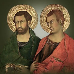 28/10 - A Igreja celebra: São Simão e São Judas Tadeu