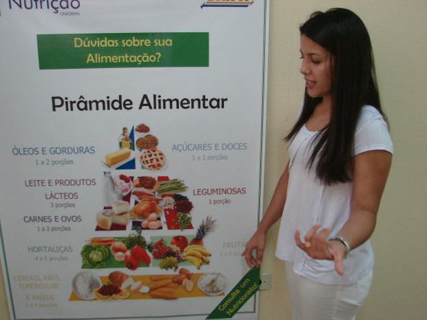 Nutricionista Andrea Sisdelli do Núcleo de Nutrição da Unigran - Foto: Alice Fernandes