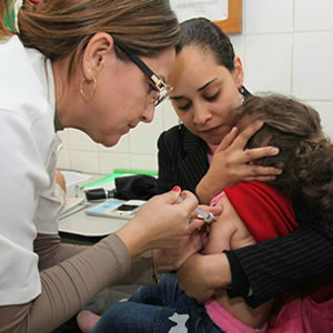 Vacinação foi prorrogada nos estados que não atingiram meta de 95%. Mato Grosso do Sul é um deles. Foto: Divulgação 