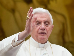 ''Seja bem-vindo, Santo Padre!'', indica cartaz de promoção da visita do Papa à Alemanha