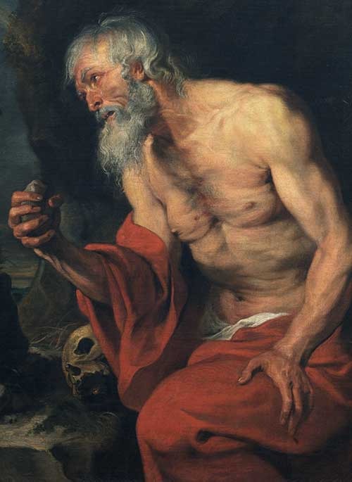“São Jerônimo Penitente”, por Antoon van Dyck.