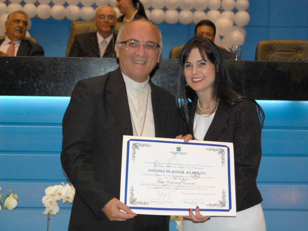 Dom Redovino e Deputada Mara Caseiro