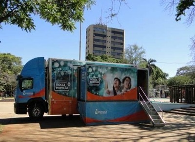Caminhão Nossa Energia, da Energisa