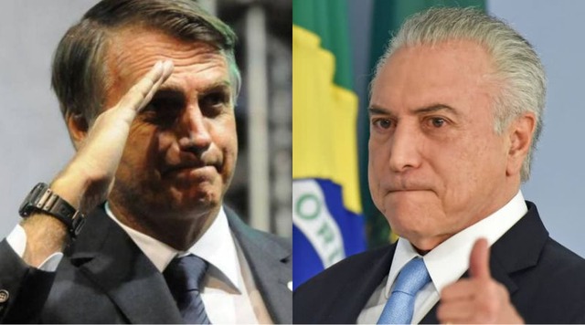 Bolsonaro e Temer iniciam hoje formalmente governo de transição