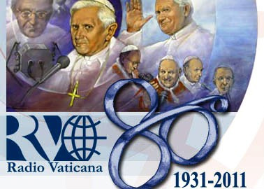 A Rádio Vaticano celebra 80 anos no ar, produzindo programas dedicados à evangelização e à difusão do pensamento do Papa Bento XVI 