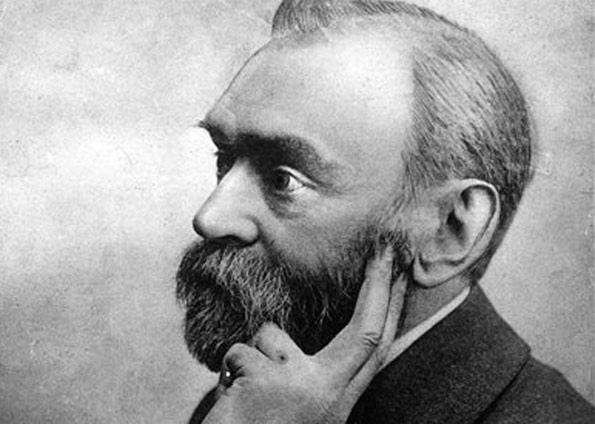 Alfred Nobel, criador do prêmio, em foto não datada (Foto: AP)