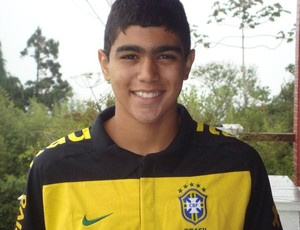 Gabriel, ou Gabigol,  foi convocado para a Seleção
Brasileira sub-15 (Foto: Arquivo Pessoal)