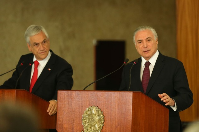 Temer vai ao Chile para assinar acordo de livre comércio