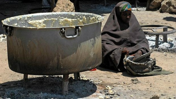 Fome: região do Chifre da África é a mais afetada (Mohamed Abdiwahab/AFP)