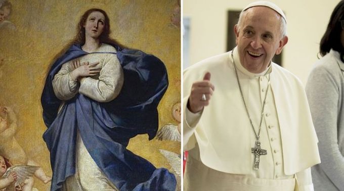 Papa Francisco aos casais: Confiem e aprendam da Imaculada Virgem Maria