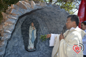 Gruta Nossa Senhora da Imaculada Conceição, inaugurada no sítio pelo Padre Gregório Wuwur 