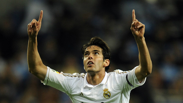 Titular em seis dos últimos sete jogos do Real, Kaká marcou contra o Villarreal na quarta-feira (Foto: AFP)