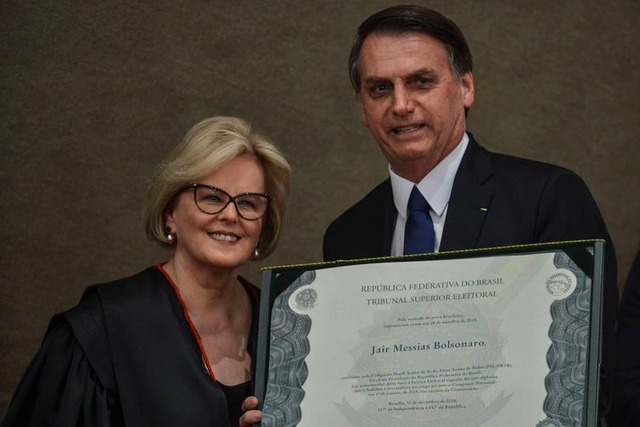 Cerimônia de diplomação de Jair Bolsonaro - Valter Campanato/Agência Brasil