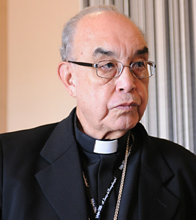 O Bispo da Diocese de Lorena, Dom Benedito Beni