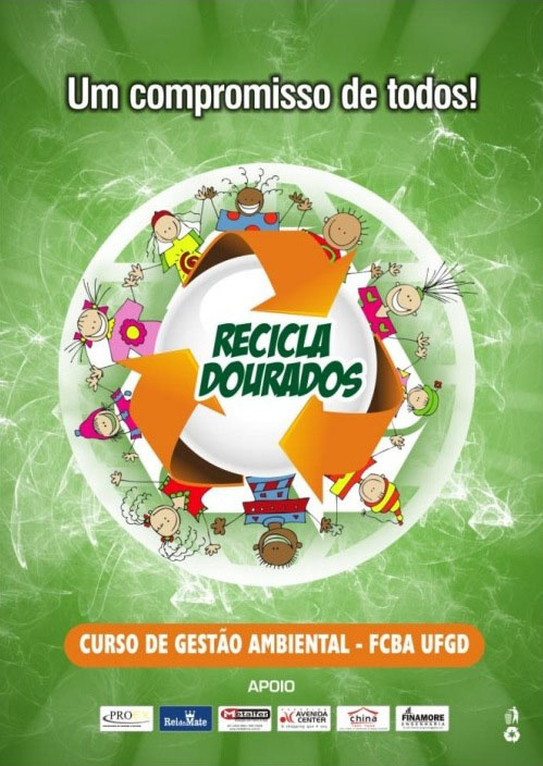 A meta é informar como realizar a separação dos materiais do “lixo” e que destino dar a eles