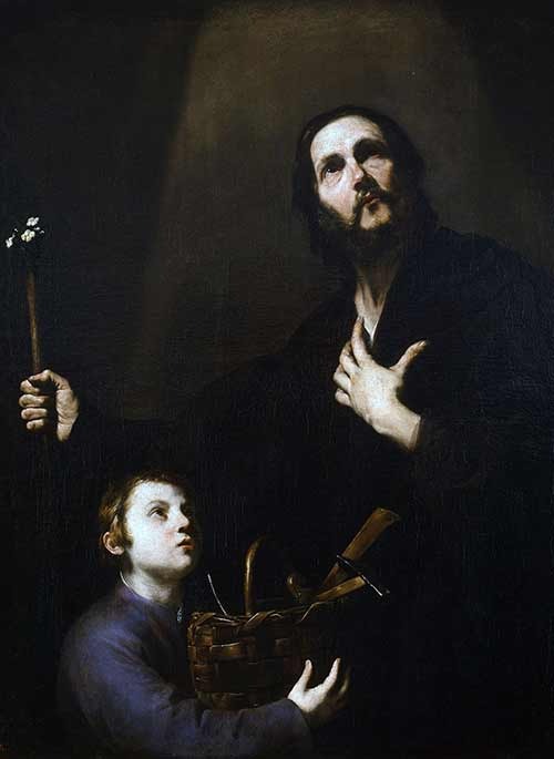 “São José e o Menino Jesus”, por José de Ribera.