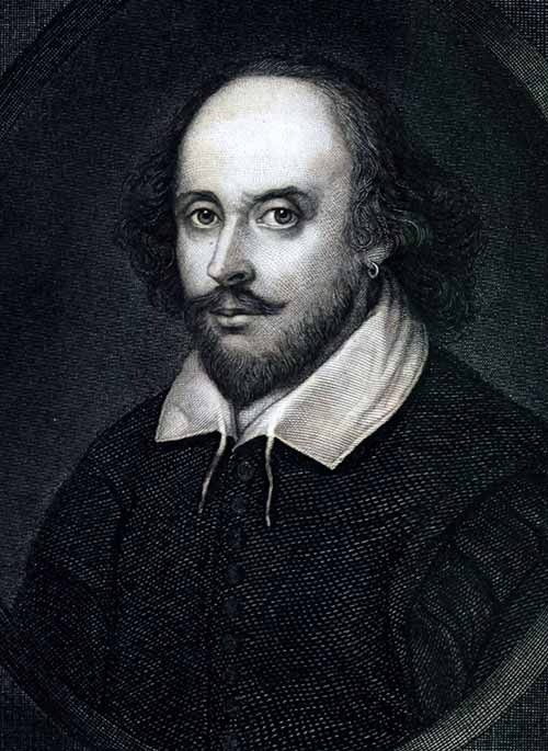 William Shakespeare, por Carl Friedrich Irminger.