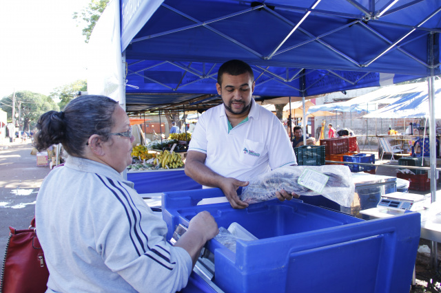 Produtores estarão vendendo peixes nas feiras de Dourados esta semana, em barracas próprias e no caminhão-feira do MDAFoto: Arquivo