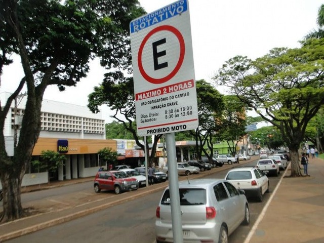 O estacionamento rotativo está sob o comando da empresa EXP Parking
Foto: Arquivo