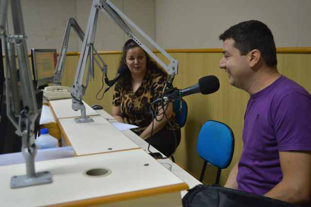 Ozair Sanabria e padre Marcos Roberto
