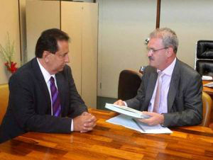 Geraldo Resende e Marcos Pacco anunciam recursos de R$ 3.5 milhões para Itaporã