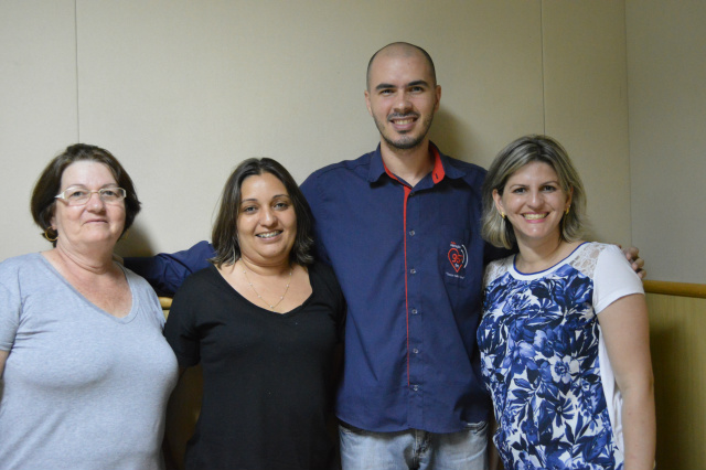 D. Inês, Lais Bonete, Elton Bonilha e Juliana Basilho