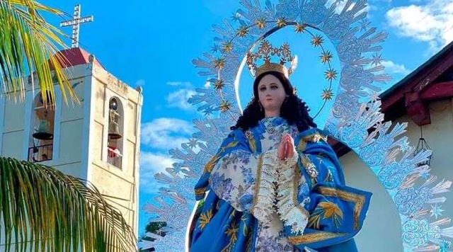 Imagem da Imaculada Conceição da Paróquia São José de Tipitapa.
