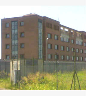 O Complexo da Penitenciária de Rebibbia fica na periferia de Roma, na Itália