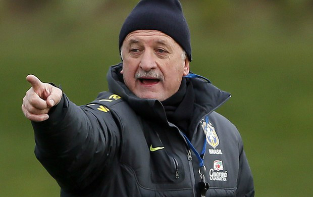 Luiz felipe scolari felipao brasil treino (Foto: Agência EFE)
