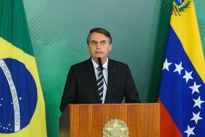 Bolsonaro defendeu uma Venezuela 