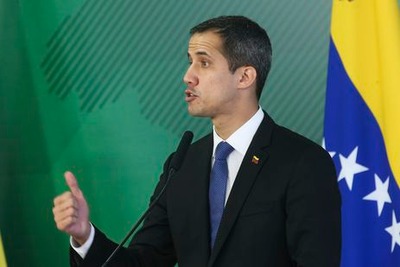 O autoproclamado presidente interino da Venezuela, Juan Guaidó, quer apoio para transição de governo no país - Antonio Cruz/Agência Brasil