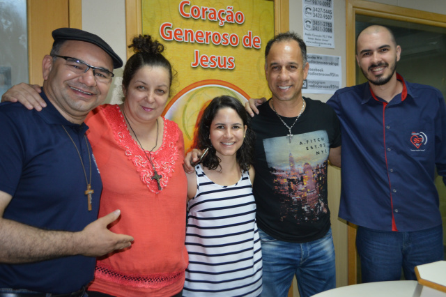 Padre Leão Pedro, Ozair Sanabria, Vanessa Freixo, Dunga e Elton Bonilha