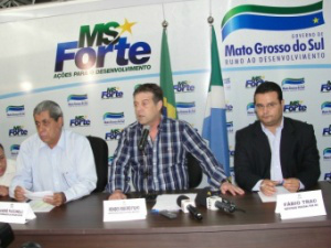 Ministro esteve reunido ontem com o governador