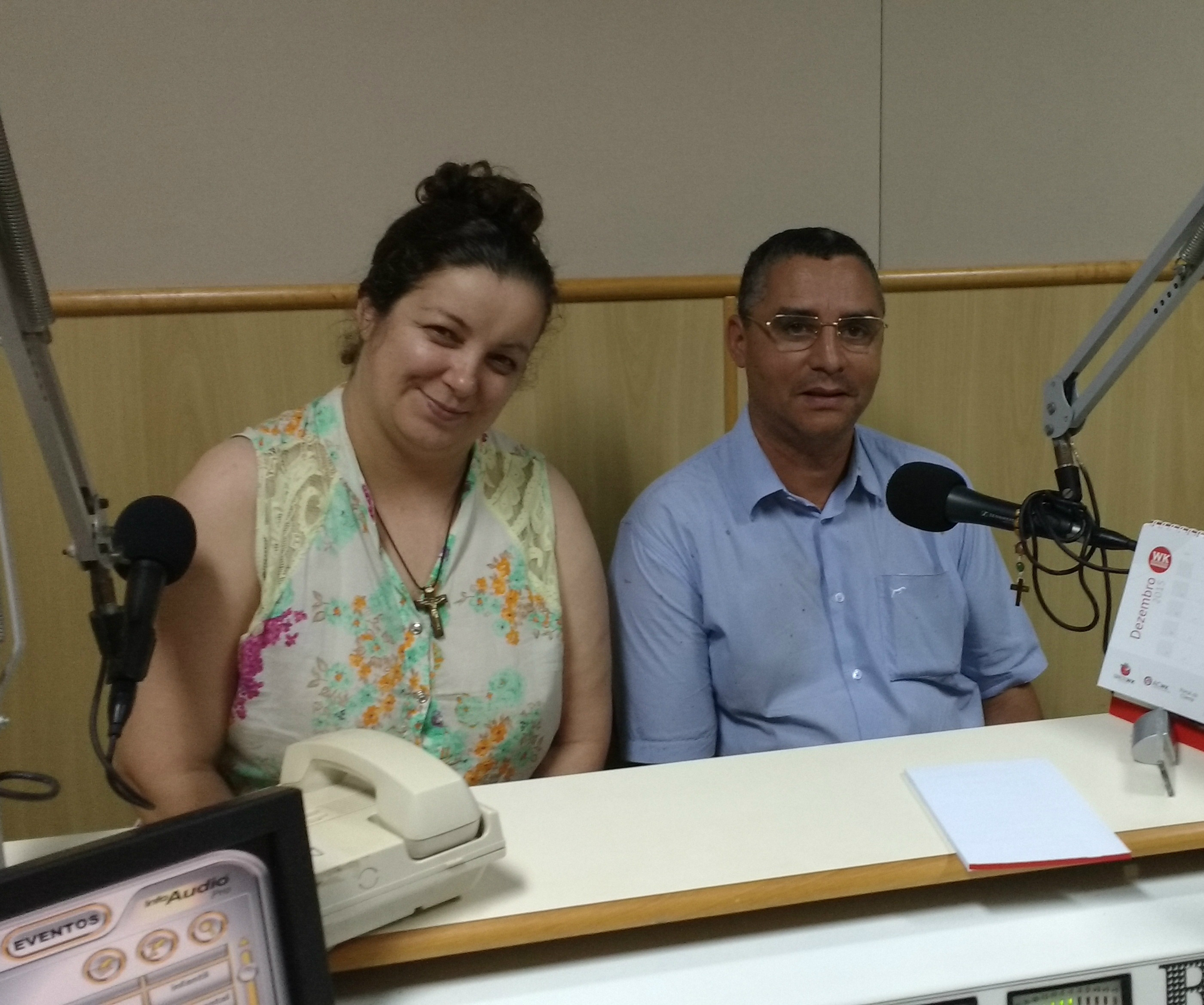 Ozair Sanabria e Osmar Rodrigues Caires