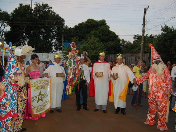 Festa da Folia de Reis no ano de 2009 no Estádio Chavinha em Itaporã