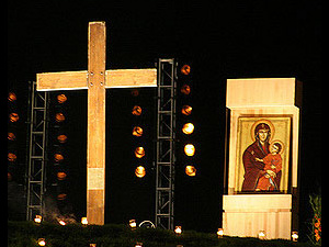 Cruz e ícone das Jornadas Mundiais da Juventude