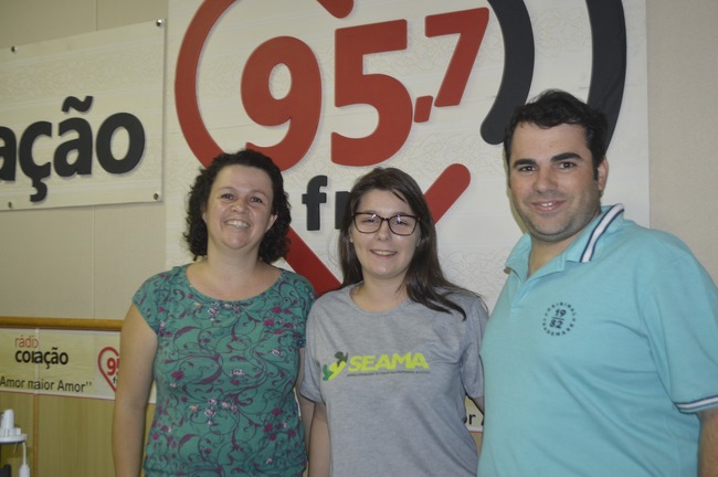 Rita Mendes, Gabriela Betone e Alcemir Soares. Foto: Reynaldo Félix/RC