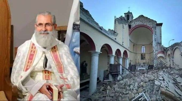 Padre Imad Daher - Catedral da Anunciação de Alexandretta / Ilgıt FB, Madonna Ewaz - Abouna Rifat Bader