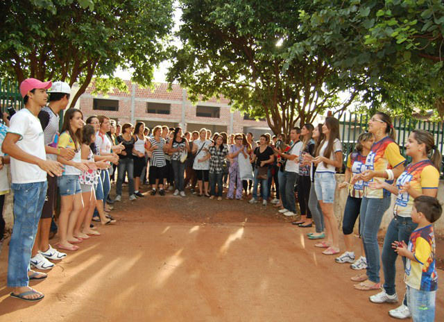 O grupo saiu na manhã desta quarta-feira, 1° de fevereiro, de frente a paróquia Nossa Senhora Aparecida no 4° Plano em Dourados