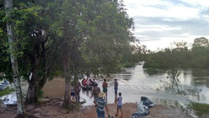 Indígena foi resgatada em trabalho de parto - Foto: Divulgação
