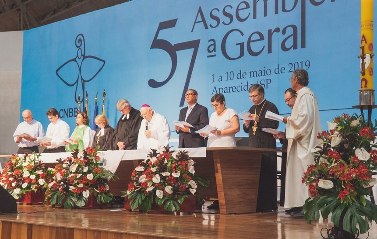 Igrejas cristãs dão sinal de unidade em celebração ecumênica na 57ª AG da CNBB