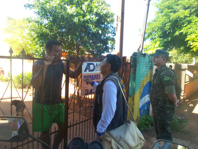 Com apoio do Exército foi montada uma verdadeira força tarefa na região do Jardim Santa Brígida