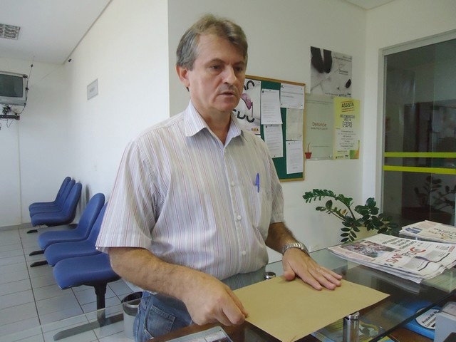 Presidente do Sindicato Municipal dos Trabalhadores em Educação em Dourados – Simted, João Vanderley Azevedo