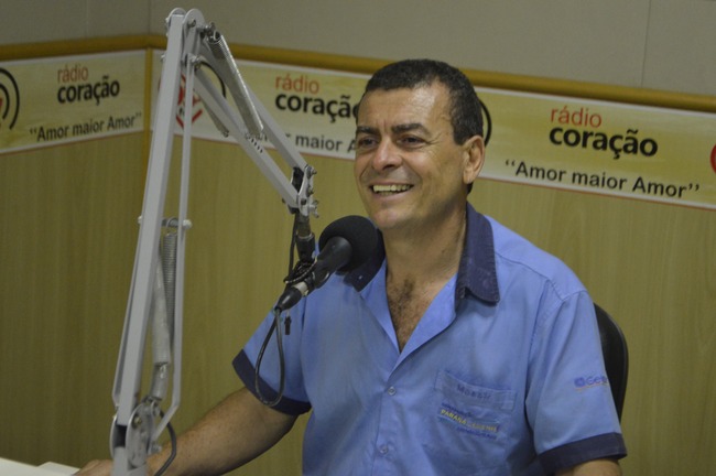 Moacir Campano Santos. Foto: Rádio Coração FM